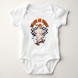 Skatt eller behandla Ghost Halloween T Shirt