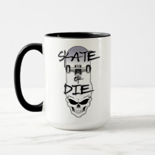 Skatt eller dö - Skateboarding älskare Mugg