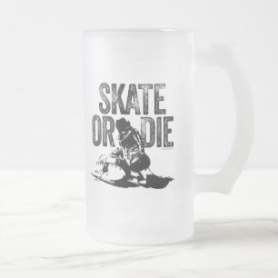 Skatt eller dyna (hockey), frostat glasöl Mugg