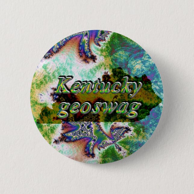 Skatt för Kentucky Geoswag bylteGeocaching gåvor Knapp (Framsida)