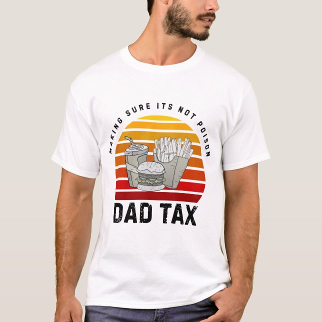 Skatt i pappa - Funny Far Dag Shirt | Skapar Jag T Shirt (Framsida)