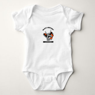 Skatt och destruktion - förklarande Skater T Shirt