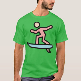 Skatt och Surfa på StreetBoardBodyboardingSurfe T Shirt