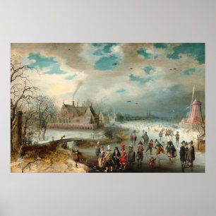 Skatt på Amstel River, Van Breen Fine Art Poster
