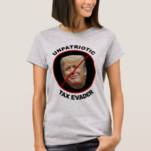 Skatt på antitrumpt-shirt för icke-patriotiska tru t shirt