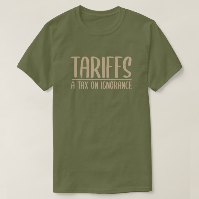 Skatt på Ignorant T Shirt (Design framsida)