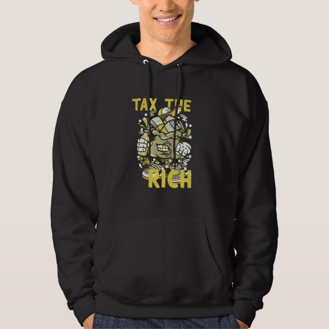 Skatt på Riken Hoodie (Framsida)