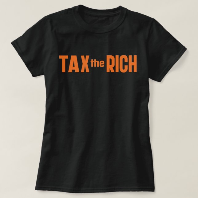 Skatt på Riken T-shirt (Design framsida)