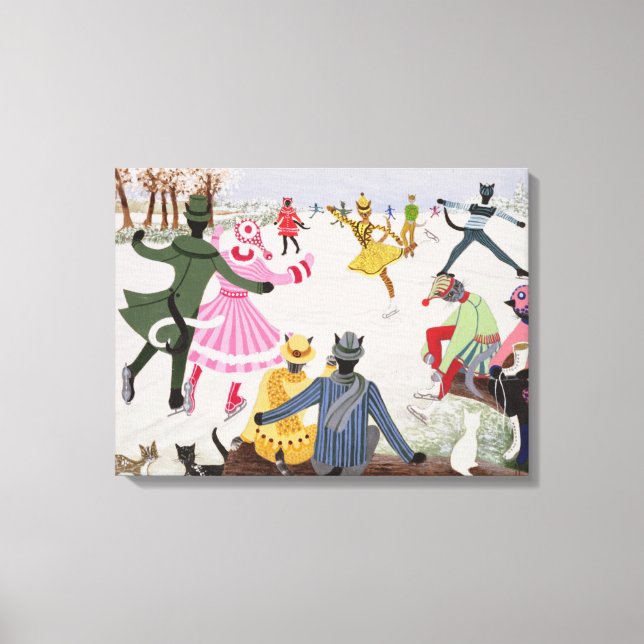 Skatt på Thin Ice Canvastryck (Framsida)