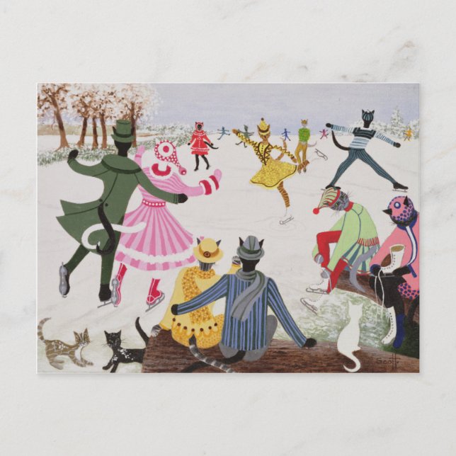 Skatt på Thin Ice Vykort (Framsida)