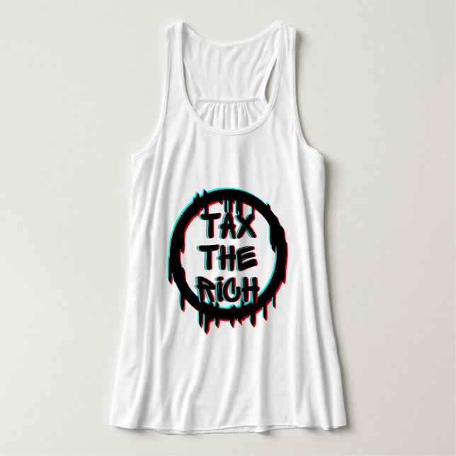 Skatt Riken original Linne Med Racerback (Design framsida)