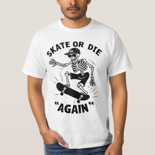 Skatta eller dö igen t shirt (Framsida)