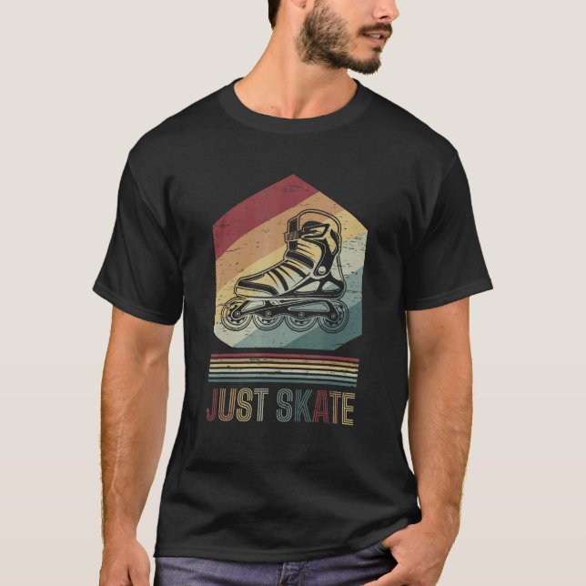 Skatta endast rullhjulsskott t shirt (Framsida)