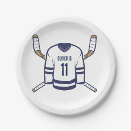 Skatta på över ishockeyplattan