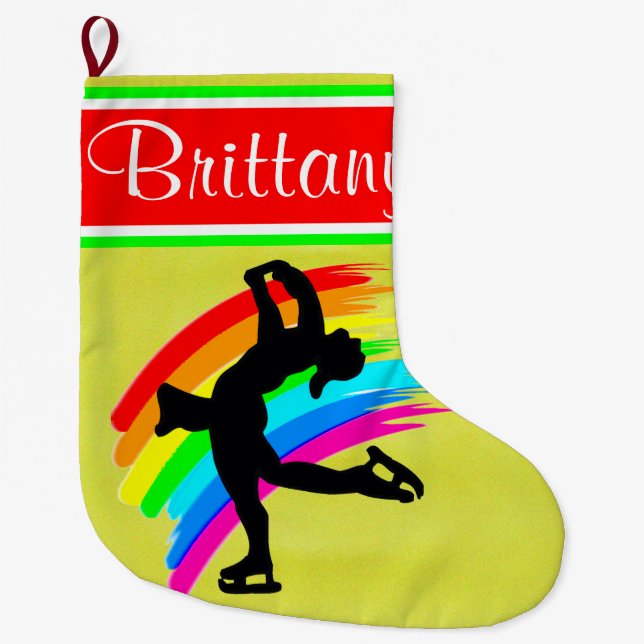 SKATTA PERSONLIG AV TRYCKLIGHET CHRISTMAS STOCKING STOR JULSTRUMPA (Framsidan)