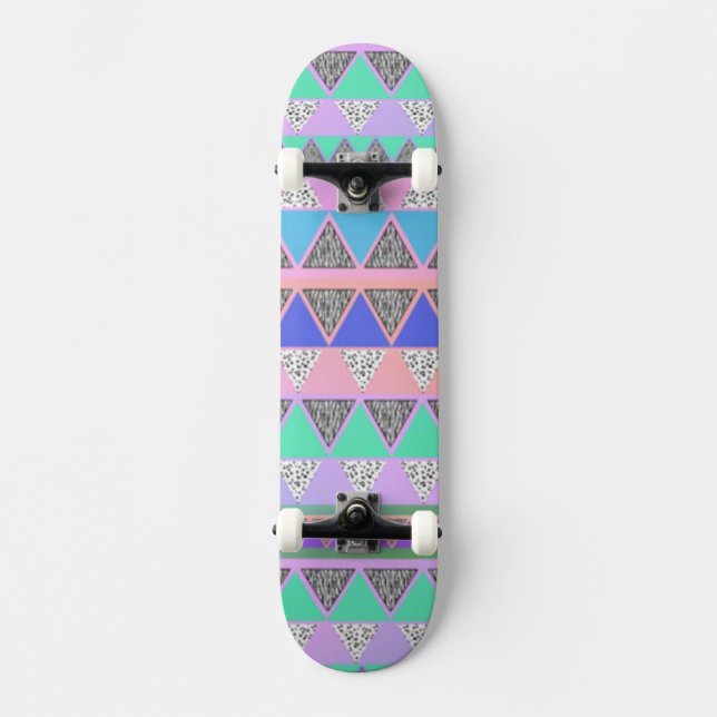 Skattavla för stamutskrift skateboard bräda 20,5 cm (Framsida)