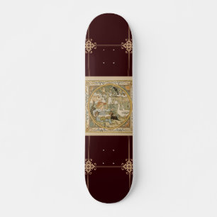 Skattbord för läsning av Roligt Mini Skateboard Bräda 18,5 Cm