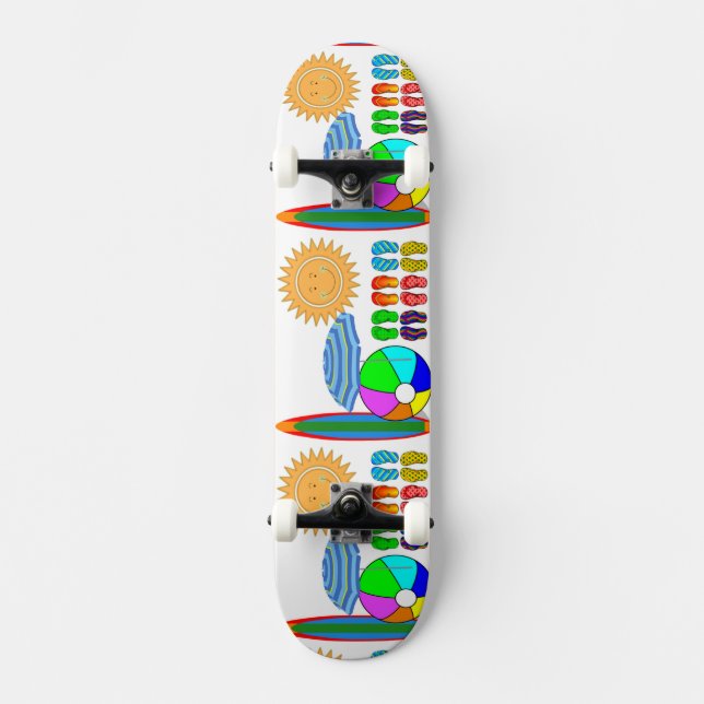 Skattbord för segment mini skateboard bräda 18,7 cm (Framsida)