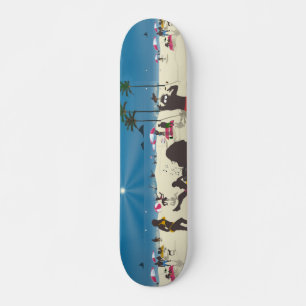 Skattbord för segment skateboard bräda 19,5 cm