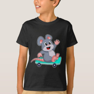 Skattbord för Skater av mus T Shirt