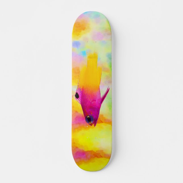 Skattbord Skateboard Bräda 21,5 Cm (Framsida)