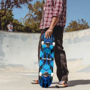 Skattbordet i Anpassadet Namn Mini Skateboard Bräda 18,5 Cm