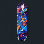 Skattbordsdäck för stormstorm mini skateboard bräda 18,5 cm<br><div class="desc">Jag målade den här teckningen</div>
