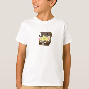 Skattbröstkorg - rosa- & gröntjuvlar tee shirt