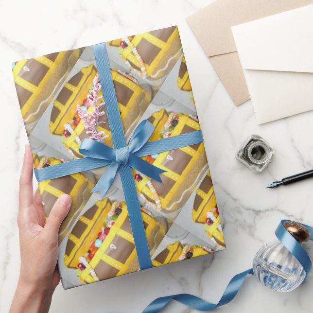 Skattbröstkorgtårta Presentpapper (Gifting)