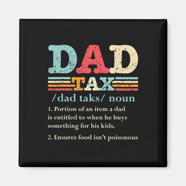 Skattedefinition Fars dag 1 i Pappa Magnet (Framsidan)