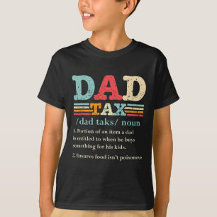 Skattedefinition Fars dag 1 i Pappa T Shirt