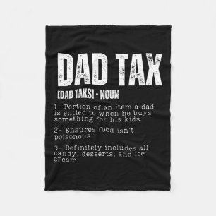 Skattedefinition Fars dag 2 i Pappa Fleecefilt