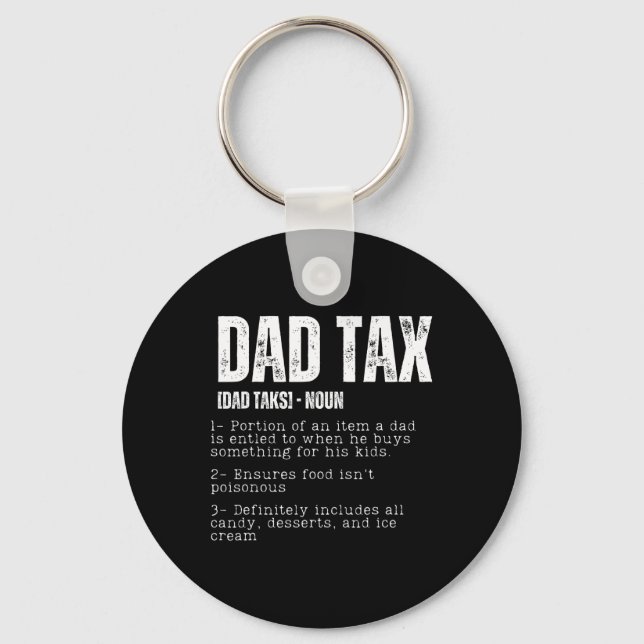 Skattedefinition Fars dag 2 i Pappa Nyckelring (Framsida)