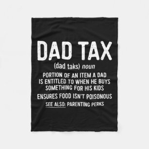 Skattedefinition Fars dag Shirt Fleecefilt