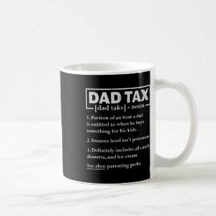 Skatteförmånlig Pappa-skattedefinition Fars dag Kaffemugg