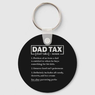 Skatteförmånlig Pappa-skattedefinition Fars dag Nyckelring