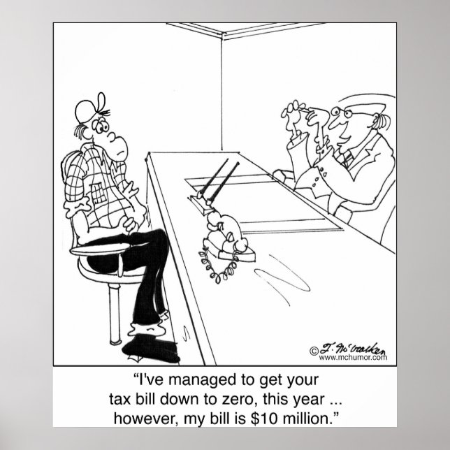 Skattefrihet, CPA Bill $10 miljoner Poster (Framsidan)