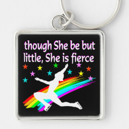 SKATTEKONSTRUKTION FÖR BEAUTIFULLT FIGUR FYRKANTIG SILVERFÄRGAD NYCKELRING