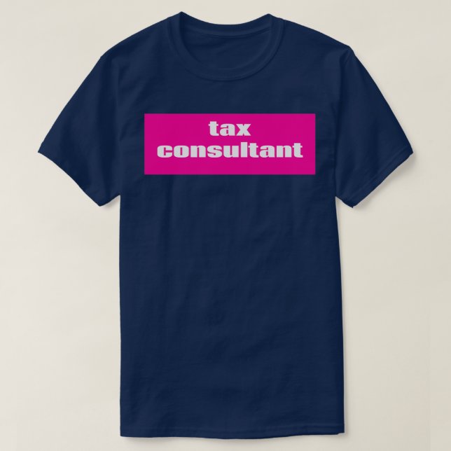 Skattekonsult 6 t shirt (Design framsida)