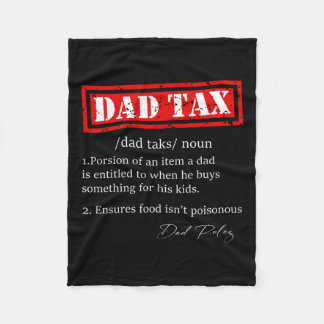 Skattemässig definition av Sarkastic Fars dag Gi Fleecefilt