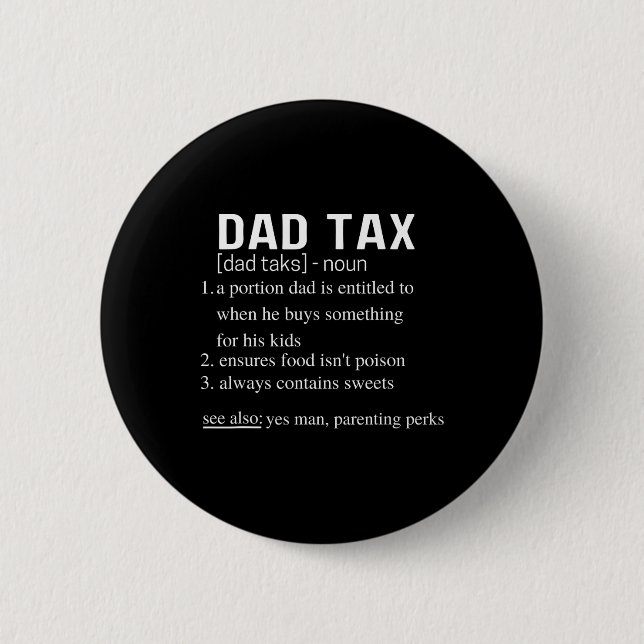 Skattemässig skatt i Pappa Fars dag 3 Knapp (Framsida)