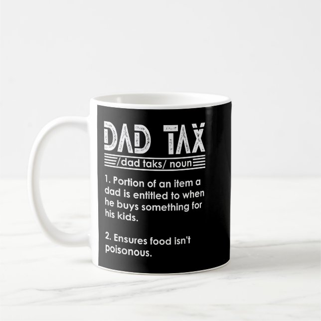 Skattemässigt värde för Pappa skattedefinitionsmat Kaffemugg (Vänster)