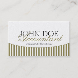 Skatten Accountant/CPA skrivar randguldpapper Visitkort