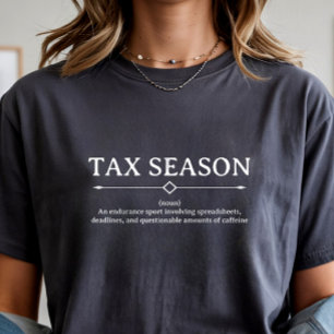 Skatteperiod Redovisning Redovisning Roligt T Shirt