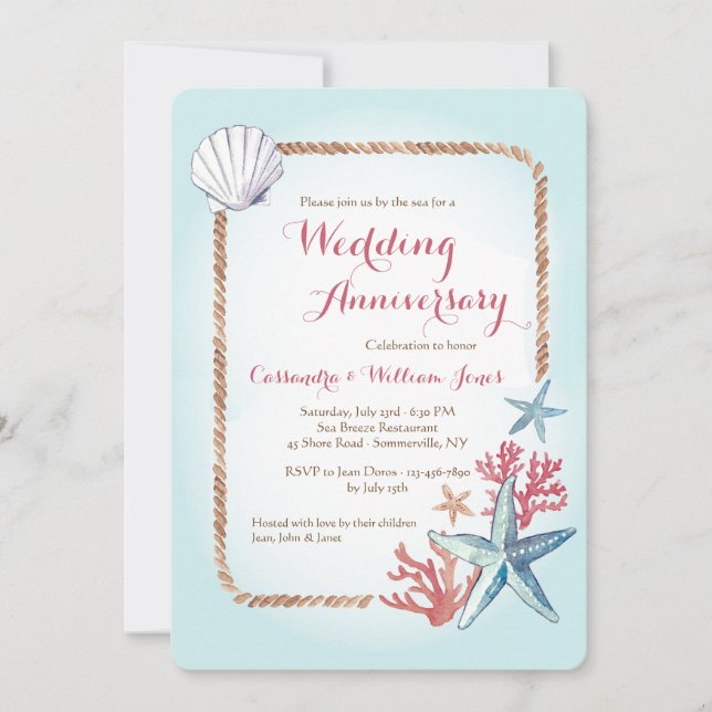 Skatter från inbjudan till sjöss (Framsida)