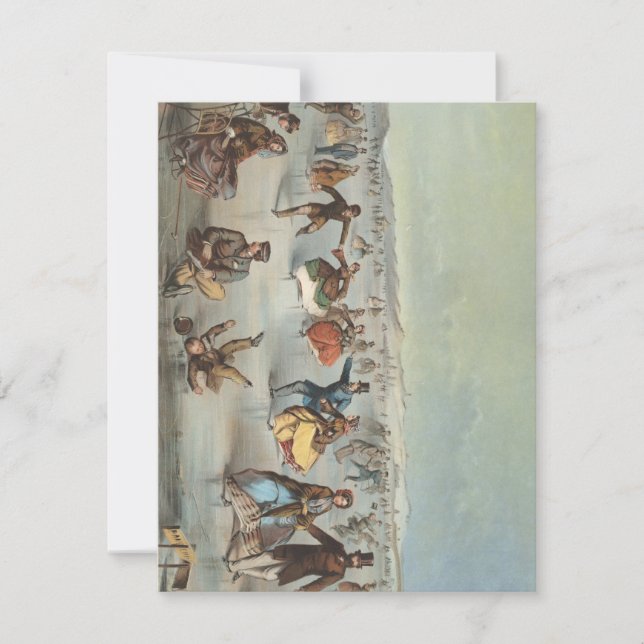 Skatter i Central Park, New York Anteckningskort (Framsida)