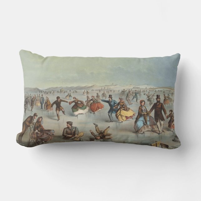 Skatter i Central Park, New York Lumbarkudde (Framsida)