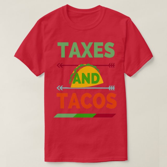 Skatter och Tacos 6 T Shirt (Design framsida)