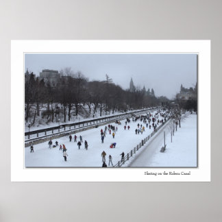 Skatter på Rideau-kanalen Poster