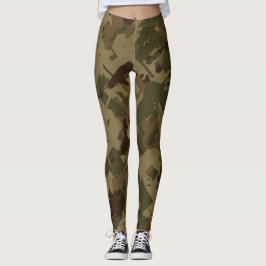 Skatterad kamouflage leggings